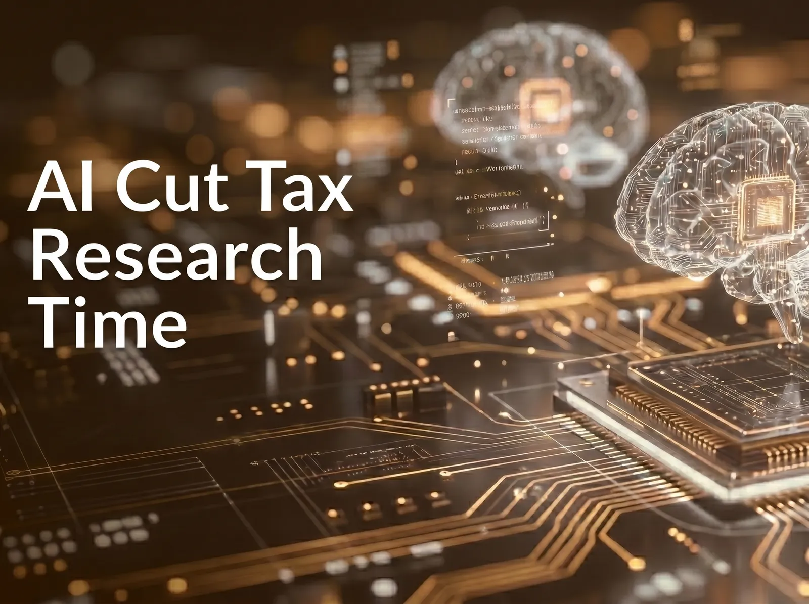 CPA using AI tools to quickly research and analyze tax questions